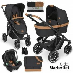 Top 10 🤩 ABC Design 3in1 Kinderwagen-Set Salsa 4 Air Starter Set inkl. Tulip und XXL Zubehörpaket - Pure Edition - Toffee - Collection 2023 🎁