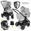 Discount 🥰 ABC Design 3in1 Kinderwagen-Set Samba - inkl. Babywanne, Sportsitz, Babyschale Tulip und Adapter - Fashion Edition - Mineral - Collection 2022 ⌛