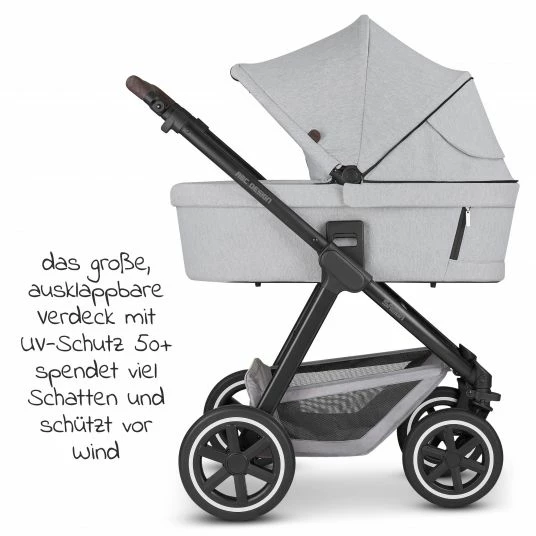 Discount 🥰 ABC Design 3in1 Kinderwagen-Set Samba - inkl. Babywanne, Sportsitz, Babyschale Tulip und Adapter - Fashion Edition - Mineral - Collection 2022 ⌛ 5 Discount 🥰 ABC Design 3in1 Kinderwagen-Set Samba - inkl. Babywanne, Sportsitz, Babyschale Tulip und Adapter - Fashion Edition - Mineral - Collection 2022 ⌛ - Image 5