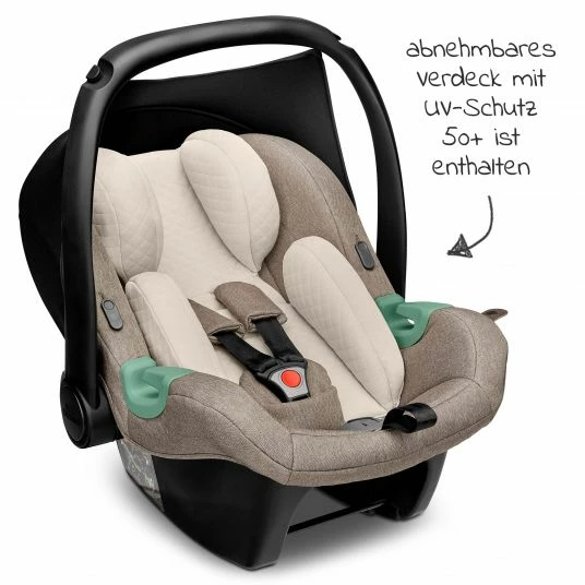 Deals ✨ ABC Design Babyschale Tulip (Autositz Gruppe 0+) - Fashion Edition - Nature 🧨 3 Deals ✨ ABC Design Babyschale Tulip (Autositz Gruppe 0+) - Fashion Edition - Nature 🧨 - Image 3