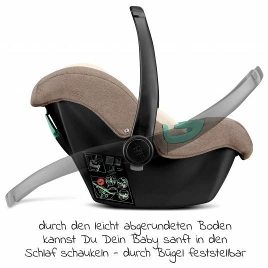 Deals ✨ ABC Design Babyschale Tulip (Autositz Gruppe 0+) - Fashion Edition - Nature 🧨 4 Deals ✨ ABC Design Babyschale Tulip (Autositz Gruppe 0+) - Fashion Edition - Nature 🧨 - Image 4