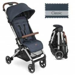 Best deal 🎉 ABC Design Buggy & Sportwagen Ping Two mit flacher Liegeposition - inkl. Transporttasche & Tragegurt - Classic Edition - Lake - Collection 2023 😉