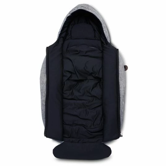 Promo 🌟 ABC Design Fußsack für Babyschale Tulip - Graphite Grey 🔥 4 Promo 🌟 ABC Design Fußsack für Babyschale Tulip - Graphite Grey 🔥 - Image 4