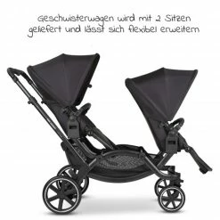 Top 10 🔥 ABC Design Geschwisterwagen & Zwillingskinderwagen Zoom inkl. 2 Sportsitzen und Babywanne - Classic Edition - Ink - Collection 2023 ⌛ -Way Sales abc design geschwisterwagen zwillingskinderwagen zoom inkl 2 sportsitzen und babywanne classic edition ink 12001542300 12001592300 d3