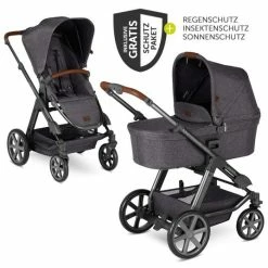 Best reviews of 🔔 ABC Design Kombi-Kinderwagen Condor 4 - inkl. Babywanne, Sportsitz & XXL Zubehörpaket - Street ⌛