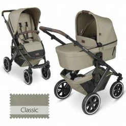 Buy 👍 ABC Design Kombi-Kinderwagen Salsa 4 Air - inkl. Babywanne & Sportsitz - Classic Edition - Reed - Collection 2023 ✔️