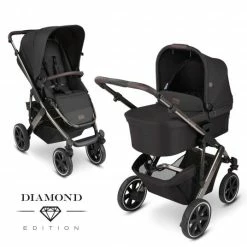 Best reviews of 😉 ABC Design Kombi-Kinderwagen Salsa 4 Air - inkl. Babywanne & Sportsitz - Diamond Edition - Dolphin - Collection 2022 ✔️