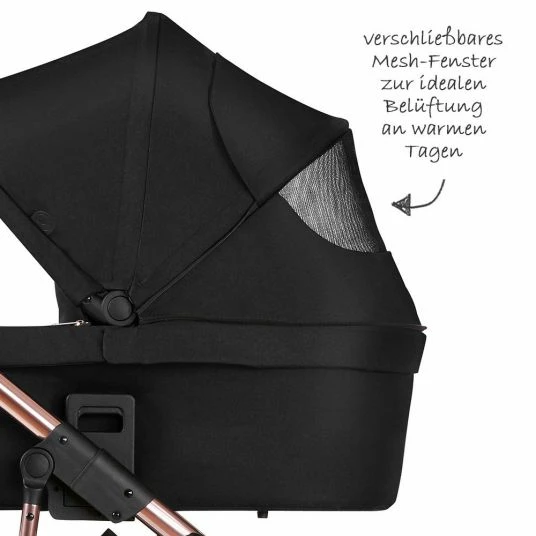 Best deal π ABC Design Kombi-Kinderwagen Salsa 4 Air - inkl. Babywanne & Sportsitz - Diamond Edition - Rose Gold - Collection 2021 π 4 Best deal π ABC Design Kombi-Kinderwagen Salsa 4 Air - inkl. Babywanne & Sportsitz - Diamond Edition - Rose Gold - Collection 2021 π - Image 4