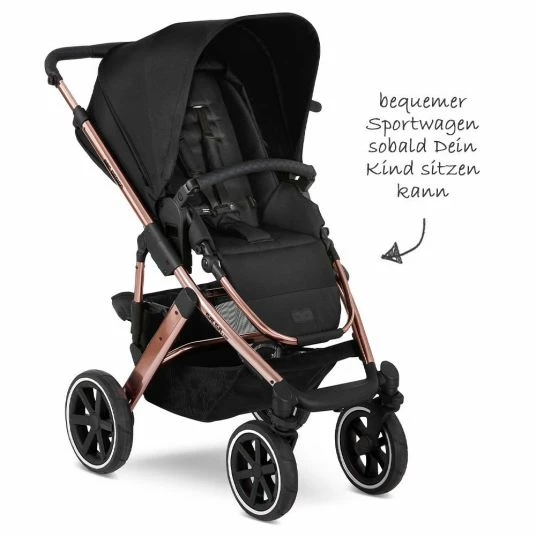 Best deal π ABC Design Kombi-Kinderwagen Salsa 4 Air - inkl. Babywanne & Sportsitz - Diamond Edition - Rose Gold - Collection 2021 π 6 Best deal π ABC Design Kombi-Kinderwagen Salsa 4 Air - inkl. Babywanne & Sportsitz - Diamond Edition - Rose Gold - Collection 2021 π - Image 6