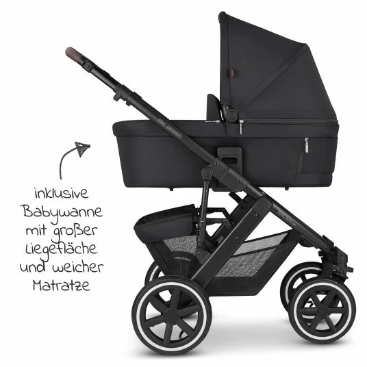 Hot Sale ⌛ ABC Design Kombi-Kinderwagen Salsa 4 Air - inkl. Babywanne & Sportsitz - Fashion Edition - Midnight - Collection 2022 ⌛ 2 Hot Sale ⌛ ABC Design Kombi-Kinderwagen Salsa 4 Air - inkl. Babywanne & Sportsitz - Fashion Edition - Midnight - Collection 2022 ⌛ - Image 2