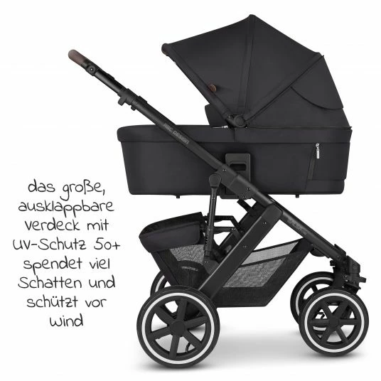 Hot Sale ⌛ ABC Design Kombi-Kinderwagen Salsa 4 Air - inkl. Babywanne & Sportsitz - Fashion Edition - Midnight - Collection 2022 ⌛ 3 Hot Sale ⌛ ABC Design Kombi-Kinderwagen Salsa 4 Air - inkl. Babywanne & Sportsitz - Fashion Edition - Midnight - Collection 2022 ⌛ - Image 3