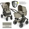 Best Pirce 🎁 ABC Design Kombi-Kinderwagen Salsa 4 Air - inkl. Babywanne & Sportsitz mit XXL Zubehörpaket - Classic Edition - Reed - Collection 2023 🤩