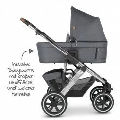Deals 🎁 ABC Design Kombi-Kinderwagen Salsa 4 Air - inkl. Babywanne & Sportsitz mit XXL Zubehörpaket - Diamond Edition - Asphalt - Collection 2023 👏 -Way Sales abc design kombi kinderwagen salsa 4 air inkl babywanne sportsitz mit xxl zubehorpaket diamond edition asphalt 12003942003 zamboo d3