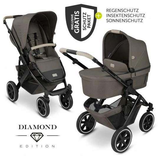 Promo 🥰 ABC Design Kombi-Kinderwagen Salsa 4 Air - inkl. Babywanne, Sportsitz und XXL Zubehör-Paket - Diamond Edition - Herb - Collection 2022 ✨ 1 Promo 🥰 ABC Design Kombi-Kinderwagen Salsa 4 Air - inkl. Babywanne, Sportsitz und XXL Zubehör-Paket - Diamond Edition - Herb - Collection 2022 ✨