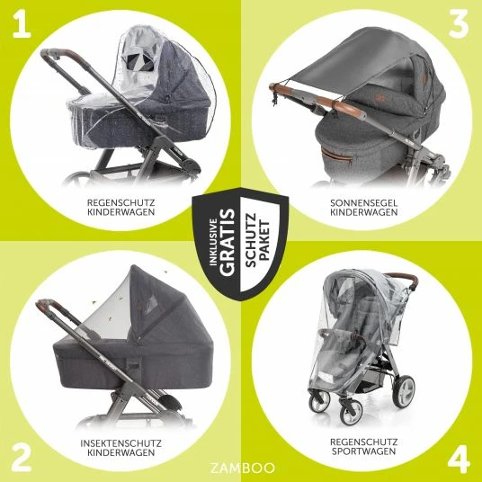 Promo 🥰 ABC Design Kombi-Kinderwagen Salsa 4 Air - inkl. Babywanne, Sportsitz und XXL Zubehör-Paket - Diamond Edition - Herb - Collection 2022 ✨ 2 Promo 🥰 ABC Design Kombi-Kinderwagen Salsa 4 Air - inkl. Babywanne, Sportsitz und XXL Zubehör-Paket - Diamond Edition - Herb - Collection 2022 ✨ - Image 2