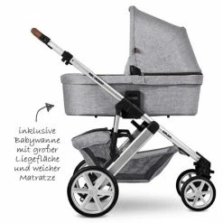 Hot Sale ⌛ ABC Design Kombi-Kinderwagen Salsa 4 2020 - inkl. Babywanne & Sportsitz - Graphite Grey - Collection 2021 ❤️ -Way Sales abc design kombi kinderwagen salsa 4 inkl babywanne sportsitz graphite grey 12001501900 d1