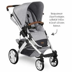 Hot Sale ⌛ ABC Design Kombi-Kinderwagen Salsa 4 2020 - inkl. Babywanne & Sportsitz - Graphite Grey - Collection 2021 ❤️ -Way Sales abc design kombi kinderwagen salsa 4 inkl babywanne sportsitz graphite grey 12001501900 d5