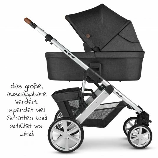 Buy 💯 ABC Design Kombi-Kinderwagen Salsa 4 - inkl. Babywanne & Sportsitz - Piano - Collection 2021 ✨ 3 Buy 💯 ABC Design Kombi-Kinderwagen Salsa 4 - inkl. Babywanne & Sportsitz - Piano - Collection 2021 ✨ - Image 3