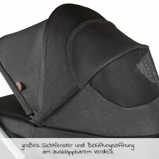 Buy 💯 ABC Design Kombi-Kinderwagen Salsa 4 - inkl. Babywanne & Sportsitz - Piano - Collection 2021 ✨ 4 Buy 💯 ABC Design Kombi-Kinderwagen Salsa 4 - inkl. Babywanne & Sportsitz - Piano - Collection 2021 ✨ - Image 4