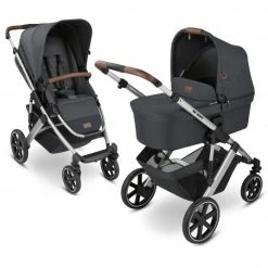 Best reviews of 🌟 ABC Design Kombi-Kinderwagen Salsa 4 - inkl. Babywanne & Sportsitz - Storm - Collection 2022 👏