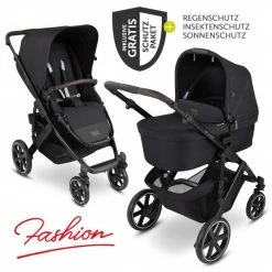 Top 10 🥰 ABC Design Kombi-Kinderwagen Salsa 4 - inkl. Babywanne, Sportsitz und XXL Zubehör-Paket - Fashion Edition - Midnight - Collection 2022 🎁