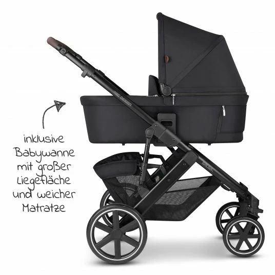 Top 10 🥰 ABC Design Kombi-Kinderwagen Salsa 4 - inkl. Babywanne, Sportsitz und XXL Zubehör-Paket - Fashion Edition - Midnight - Collection 2022 🎁 3 Top 10 🥰 ABC Design Kombi-Kinderwagen Salsa 4 - inkl. Babywanne, Sportsitz und XXL Zubehör-Paket - Fashion Edition - Midnight - Collection 2022 🎁 - Image 3
