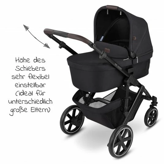 Top 10 🥰 ABC Design Kombi-Kinderwagen Salsa 4 - inkl. Babywanne, Sportsitz und XXL Zubehör-Paket - Fashion Edition - Midnight - Collection 2022 🎁 4 Top 10 🥰 ABC Design Kombi-Kinderwagen Salsa 4 - inkl. Babywanne, Sportsitz und XXL Zubehör-Paket - Fashion Edition - Midnight - Collection 2022 🎁 - Image 4