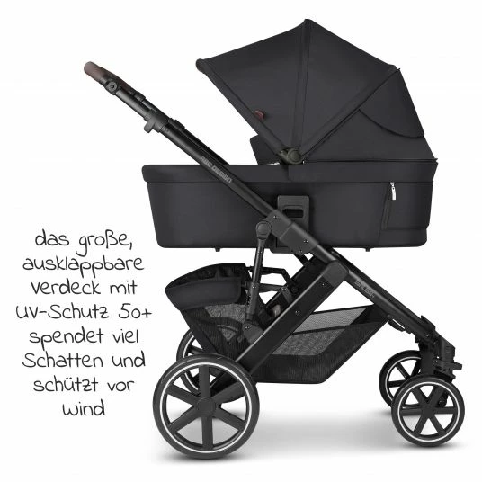 Top 10 🥰 ABC Design Kombi-Kinderwagen Salsa 4 - inkl. Babywanne, Sportsitz und XXL Zubehör-Paket - Fashion Edition - Midnight - Collection 2022 🎁 5 Top 10 🥰 ABC Design Kombi-Kinderwagen Salsa 4 - inkl. Babywanne, Sportsitz und XXL Zubehör-Paket - Fashion Edition - Midnight - Collection 2022 🎁 - Image 5