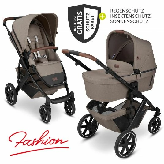 Coupon ❤️ ABC Design Kombi-Kinderwagen Salsa 4 - inkl. Babywanne, Sportsitz und XXL Zubehör-Paket - Fashion Edition - Nature - Collection 2022 👍 1 Coupon ❤️ ABC Design Kombi-Kinderwagen Salsa 4 - inkl. Babywanne, Sportsitz und XXL Zubehör-Paket - Fashion Edition - Nature - Collection 2022 👍