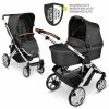 Budget 😍 ABC Design Kombi-Kinderwagen Salsa 4 - inkl. Babywanne, Sportsitz & XXL Zubehörpaket - Piano - Collection 2021 🌟