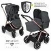 Coupon 😍 ABC Design Kombi-Kinderwagen Samba - inkl. Babywanne, Sportsitz und XXL Zubehör-Paket - Diamond Edition - Bubble - Collection 2022 💯