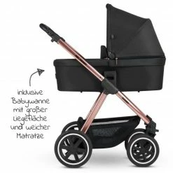 Top 10 🎁 ABC Design Kombi-Kinderwagen Samba - inkl. Babywanne, Sportsitz & XXL Zubehörpaket - Diamond Edition - Rose Gold - Collection 2021 👏 -Way Sales abc design kombi kinderwagen samba inkl babywanne sportsitz xxl zubehorpaket diamond edition rose gold 12002612004 zamboo set d2