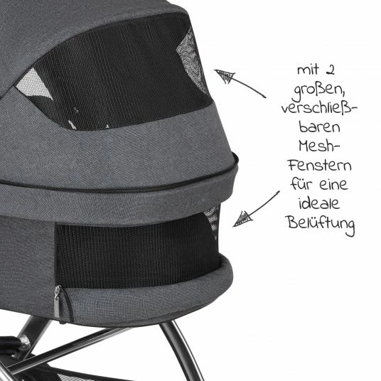 Brand new π― ABC Design Kombi-Kinderwagen Samba - inkl. Babywanne und Sportsitz - Diamond Edition - Asphalt - Collection 2023 π 4 Brand new π― ABC Design Kombi-Kinderwagen Samba - inkl. Babywanne und Sportsitz - Diamond Edition - Asphalt - Collection 2023 π - Image 4