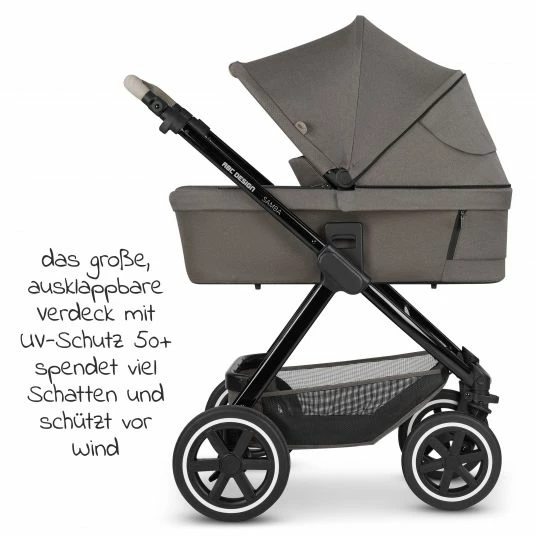 Budget 🥰 ABC Design Kombi-Kinderwagen Samba - inkl. Babywanne und Sportsitz - Diamond Edition - Herb - Collection 2023 👍 3 Budget 🥰 ABC Design Kombi-Kinderwagen Samba - inkl. Babywanne und Sportsitz - Diamond Edition - Herb - Collection 2023 👍 - Image 3