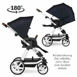 Promo 🔔 ABC Design Kombi-Kinderwagen Turbo 4 2020 - inkl. Babywanne & Sportsitz - Shadow 👏 -Way Sales abc design kombi kinderwagen turbo 4 inkl babywanne sportsitz shadow 12001521904 d5