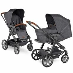 Outlet 🥰 ABC Design Kombi-Kinderwagen Turbo 4 2020 - inkl. Babywanne & Sportsitz - Street 😍