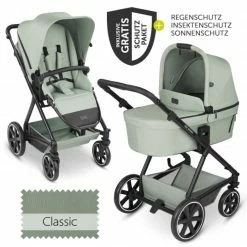 Top 10 🧨 ABC Design Kombi-Kinderwagen Vicon 4 - inkl. Babywanne & Sportsitz mit XXL Zubehörpaket - Classic Edition - Pine - Collection 2023 👏