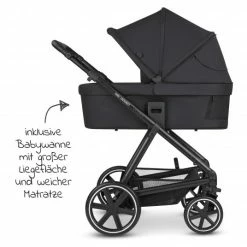Discount ⌛ ABC Design Kombi-Kinderwagen Vicon 4 - inkl. Babywanne und Sportsitz - Classic Edition - Ink - Collection 2023 🧨 -Way Sales abc design kombi kinderwagen vicon 4 inkl babywanne und sportsitz classic edition ink 12003982300 d1