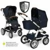 Cheap 🧨 ABC Design Kombi-Kinderwagen Viper 4 mit Lufträdern - inkl. Babywanne, Sportsitz & XXL Zubehörpaket - Shadow 🛒