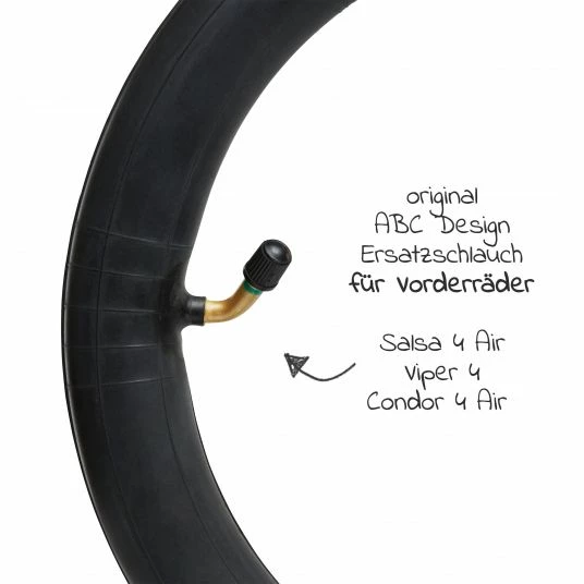 Brand new 🎉 ABC Design Original spare hose - 10 inch for front wheel Viper 4 and Tereno Air ✨ 2 Brand new 🎉 ABC Design Original spare hose - 10 inch for front wheel Viper 4 and Tereno Air ✨ - Image 2