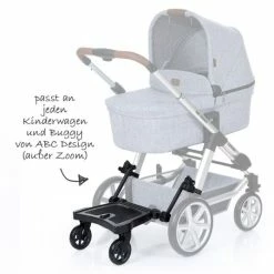 Outlet ⭐ ABC Design Footboard Kiddie Ride On 2 - Black 🎉 -Way Sales abc design trittbrett kiddie ride on 2 black 12001931000 d4