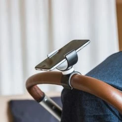 Outlet 😀 ABC Design Universal mobile phone holder - White-Black 🛒 -Way Sales abc design universal kinderwagen handyhalter white black 12000391621 d3