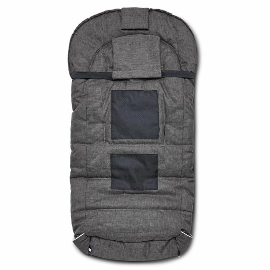 Best Sale 🎉 ABC Design Winter-Fußsack für Kinderwagen - Diamond Edition - Asphalt 🔔 2 Best Sale 🎉 ABC Design Winter-Fußsack für Kinderwagen - Diamond Edition - Asphalt 🔔 - Image 2