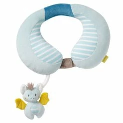 Budget 🎉 Baby Fehn Neck cushion bat with rattle - Little Castle 🛒