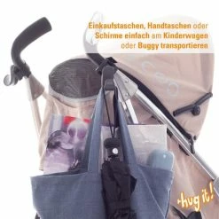 Promo 👍 Diago 2er Pack Befestigungs-Haken Hug it! für Kinderwagen - Grau 👏 -Way Sales diago 2er pack befestigungs haken hug it fur kinderwagen grau 30107 75363 d3