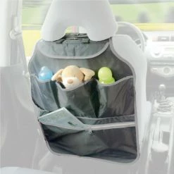 New 😀 Diago Auto Organizer Rückenlehnenschutz - Grau ✨ -Way Sales diago auto organizer ruckenlehnenschutz grau 30113 74340 d2