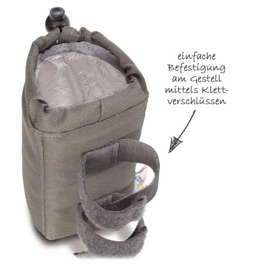 Buy 🌟 Diago Flaschenhalter für Kinderwagen - Grau ⌛ 2 Buy 🌟 Diago Flaschenhalter für Kinderwagen - Grau ⌛ - Image 2