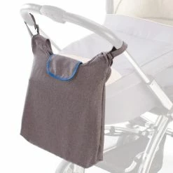 Best deal 🥰 Diago Kinderwagen-Tasche Deluxe - Grau Blau 🛒