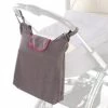 Outlet 🔔 Diago Kinderwagen-Tasche Deluxe - Grau Magenta ✨