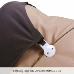 Outlet 🎁 Diago Schlummertuch mit Plastikclips & Klettbändern - Ebony 🥰 -Way Sales diago schlummertuch mit plastikclips klettbandern ebony 30028 75192 d2